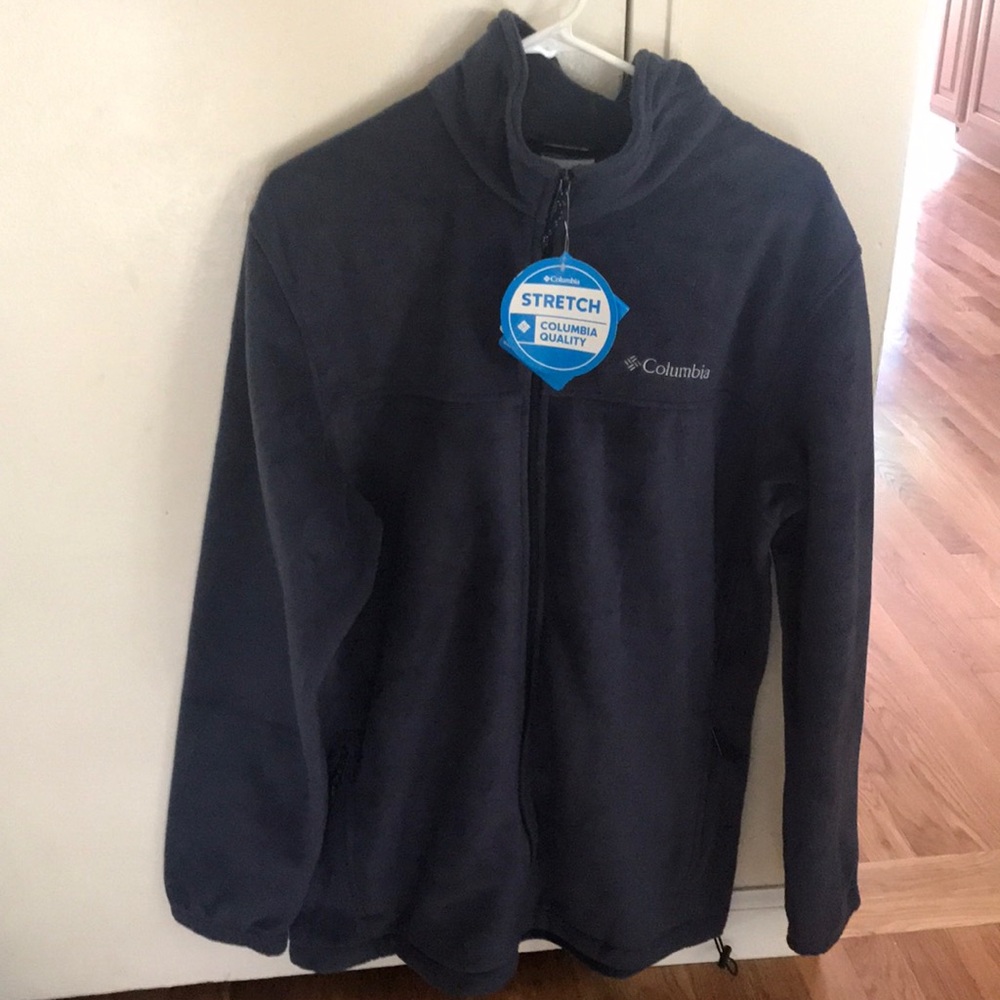 NWT Columbia Blue LT Zipped Fleece
